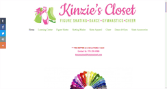 Desktop Screenshot of kinziescloset.com
